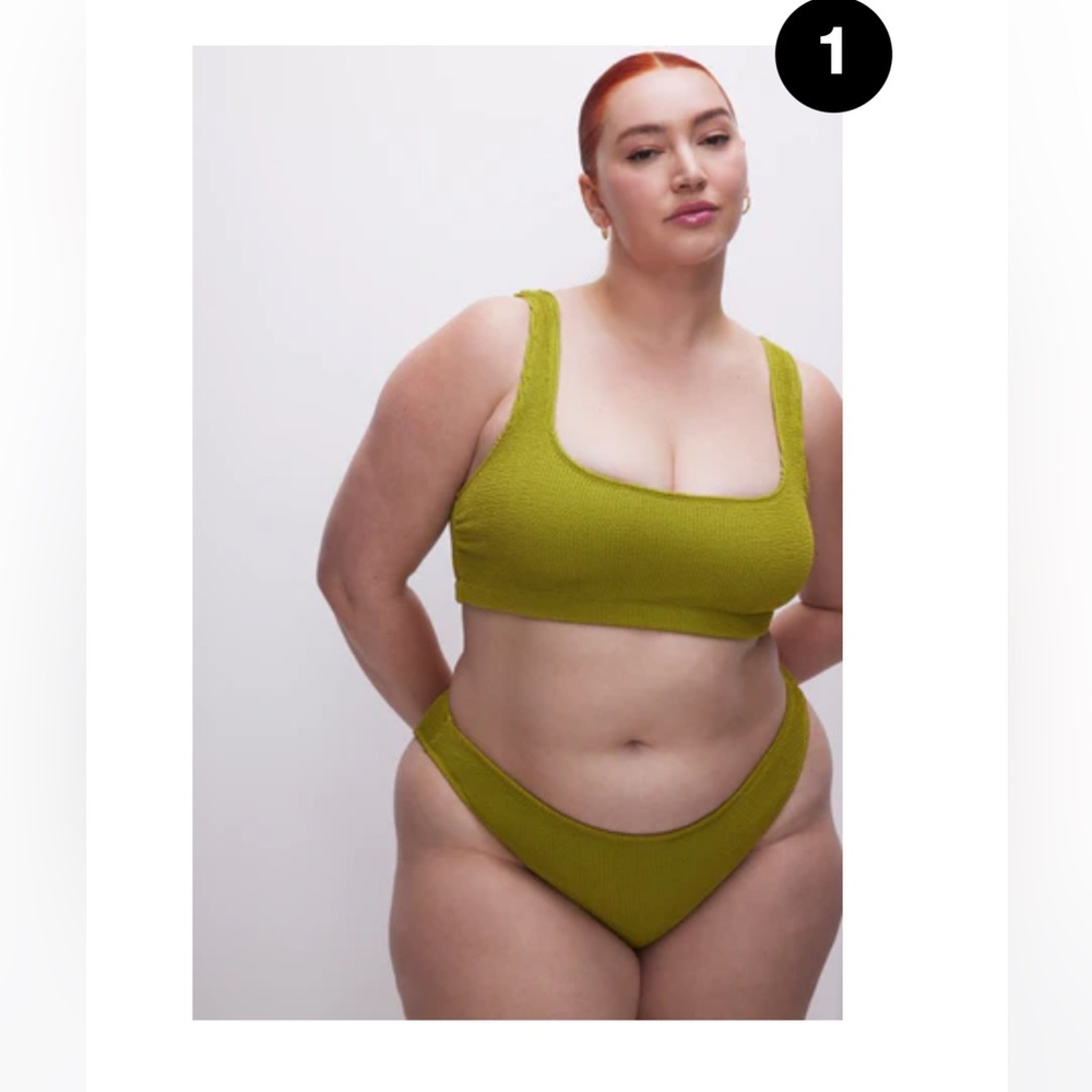 ALWAYS FITS SCOOP BIKINI TOP AND CHEEKY BIKINI BOTTOM